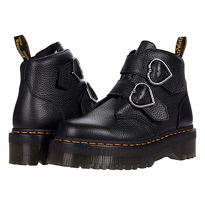 Dr. Martens Devon Heart Black UK 6 (US Women's 8) M | B2B Liquidation Dr. Martens Devon Heart Black UK 6 (US Women's 8) M | B2B Liquidation